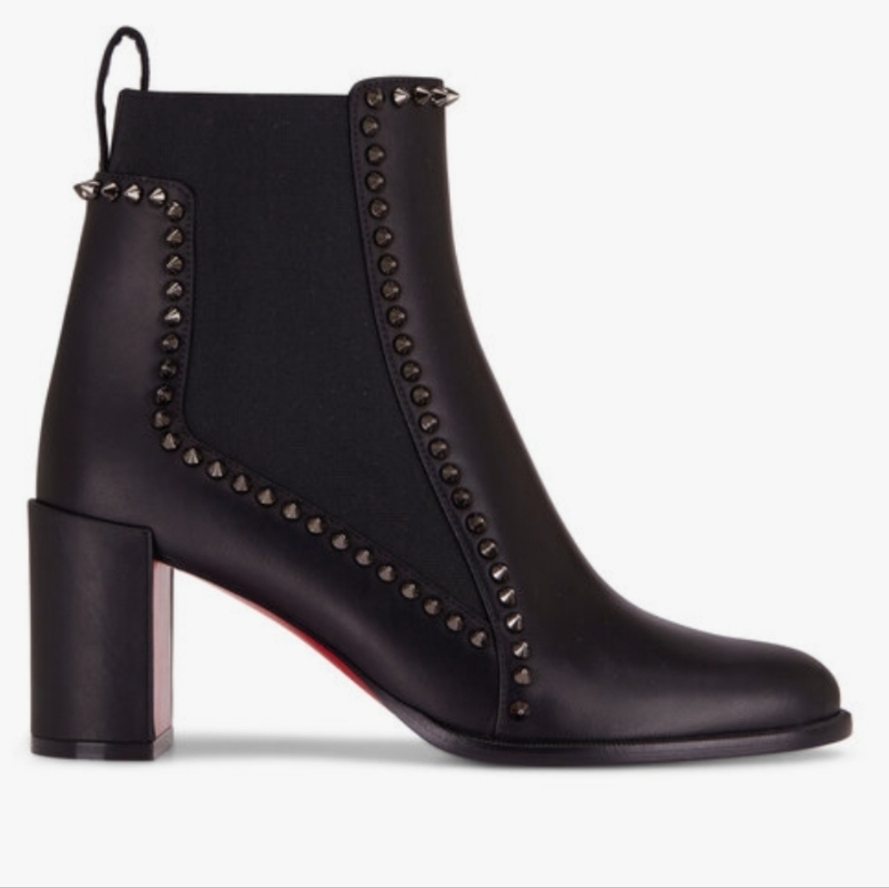 Christian LouboutinOutline Black Leather Spike Boot, 70mm Authentic ✅️ - Picture 4 of 12